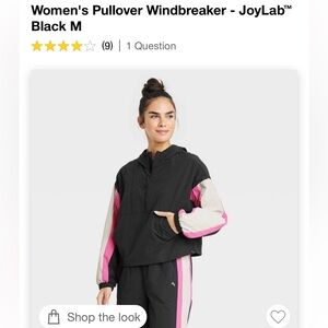 Joylab pull over windbreaker